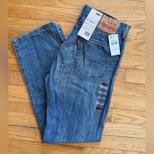 Levi's 505 Regular 32x30 Light Wash Jeans NWT 100% Cotton Made in Mexico